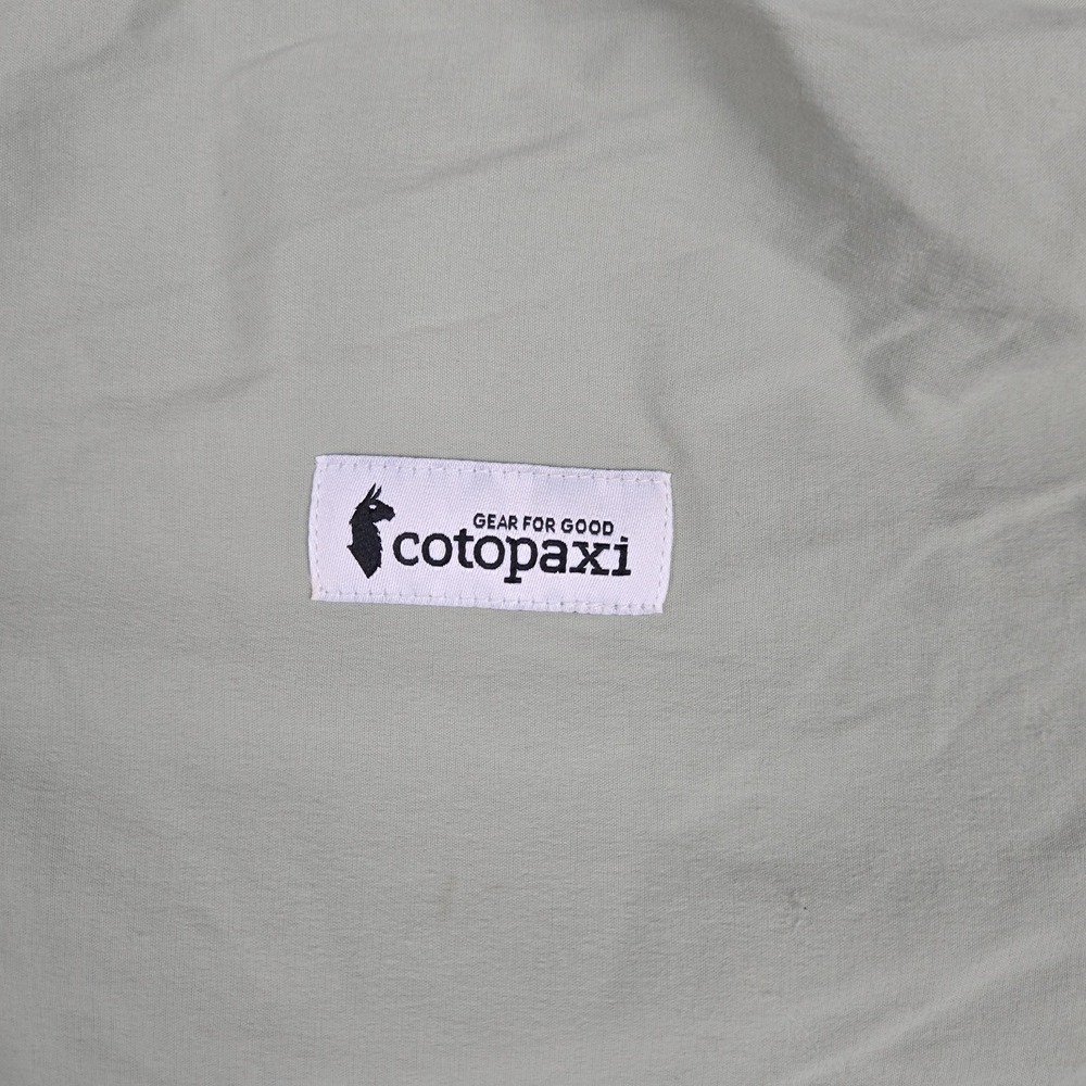 Cotopaxi Viento Travel Jacket Green Full Zip Hooded Windbreaker Men's Medium - Picture 2 of 8